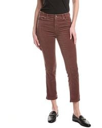 NIC+ZOE - Daytrip Straight Velvet Pant - Lyst