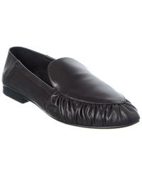 Saint Laurent - Alain Leather Loafer - Lyst