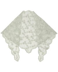 Saachi - Embroidered Lace Bandana - Lyst