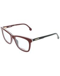 Carrera - Rectangular Burgundy Optical Eyeglass Frames - Lyst