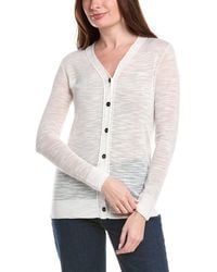 Lafayette 148 New York - Button Front Cardigan - Lyst
