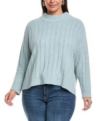 Eileen Fisher - Plus Turtleneck Cashmere-Blend Sweater - Lyst