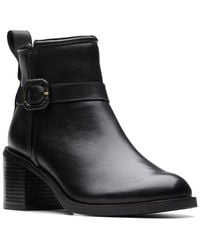 Clarks - Chamberly Trim Leather Boot - Lyst