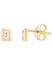 HAWLEY ST - 14K 0.18 Ct. Tw. Diamond Stud Earrings - Lyst