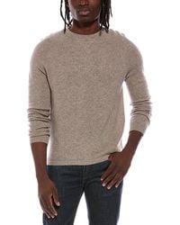 Autumn Cashmere - Thermal 100% Cashmere Crewneck Sweater - Lyst