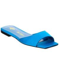 The Attico - Devon Satin Sandal - Lyst