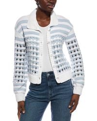 Marc Cain - Striped Cardigan - Lyst