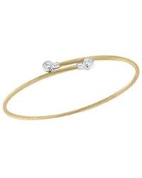 Reiss - 14K 0.15 Ct. Tw. Diamond Wire Bracelet - Lyst