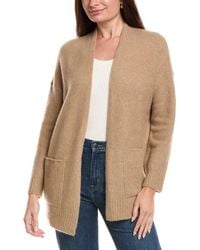 Eileen Fisher - Petite Long Cashmere & Silk-Blend Cardigan - Lyst