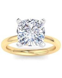 SuperJeweler - 14K 4.00 Ct. Tw. Lab-Grown Diamond Ring - Lyst