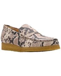 Clarks - Wallabee Leather Loafer - Lyst