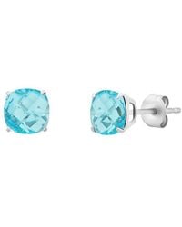 MaxColor - 14K 2.00 Ct. Tw. Swiss Topaz Stud Earrings - Lyst