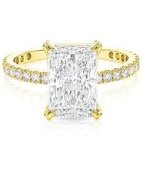 Amairah - 14K 3.85 Ct. Tw. Lab-Grown Diamond Engagement Ring - Lyst