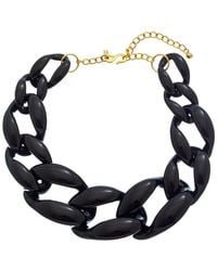 Kenneth Jay Lane - 14K Plated Link Necklace - Lyst