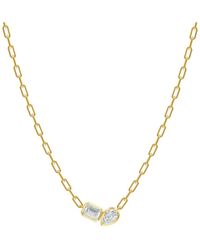 Lab Grown Diamonds - 14K 1.70 Ct. Tw. Lab-Grown Diamond Necklace - Lyst