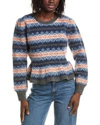 Cinq À Sept - Evelyn Wool-Blend Pullover - Lyst