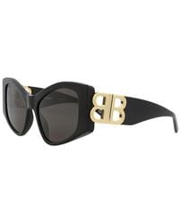 Balenciaga - Bb0287S 55Mm Sunglasses - Lyst