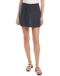 Michael Stars - Linen-Blend Mini Skort - Lyst