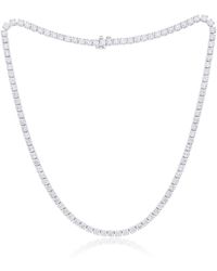 Diana M. Jewels - Fine Jewelry 18k 15.60 Ct. Tw. Diamond Necklace - Lyst