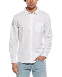 Vintage Summer - Long Sleeve Linen-Blend Shirt - Lyst