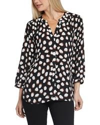 NYDJ - Petite Pintuck Blouse - Lyst