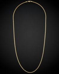 Italian Gold - 14k Link Necklace - Lyst
