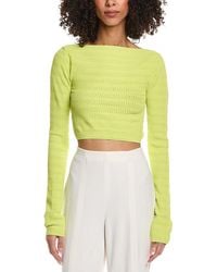 LAPOINTE - Crepe Matte Top - Lyst