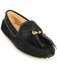 Tod's - Tods Gommino Suede Moccasin - Lyst
