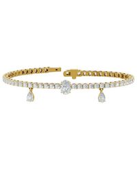Lab Grown Diamonds - 18K Over 6.47 Ct. Tw. Lab-Grown Diamond Bracelet - Lyst