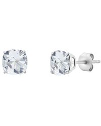 MaxColor - 14K 2.10 Ct. Tw. Lab-Grown Created Sapphire Stud Earrings - Lyst