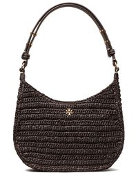 Tory Burch - Emerson Raffia Shoulder Bag - Lyst