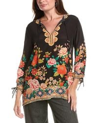 Johnny Was - Ankah Silk Tunic - Lyst