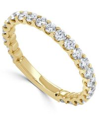 Sabrina Designs - 14k 0.93 Ct. Tw. Diamond 3/4 Eternity Ring - Lyst