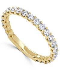 Sabrina Designs - 14K 0.93 Ct. Tw. Diamond 3/4 Eternity Ring - Lyst
