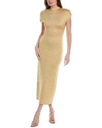 Lela Rose - Mock Neck Dress - Lyst