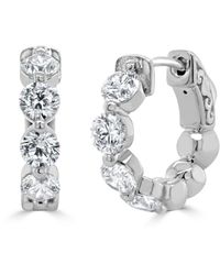 Sabrina Designs - 14k 1.85 Ct. Tw. Diamond Hoops - Lyst