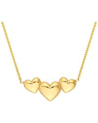HAWLEY ST - 14K Heart Necklace - Lyst