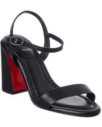 Christian Louboutin - Jane 85 Leather Sandal - Lyst