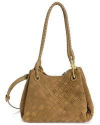 Tiffany & Fred Paris - Woven Leather Shoulder Bag - Lyst