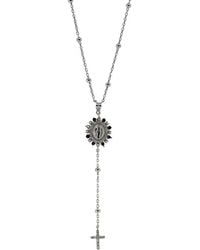 Ebru Jewelry - Protection & Luck Cz Pendant Necklace - Lyst