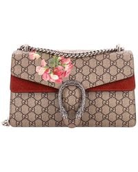 Gucci - Blooms Print Gg Coated Canvas Dionysus Bag Small (Authentic Pre- Loved) - Lyst