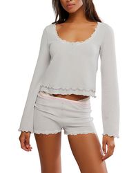 Free People - Spring Break Pajama Set - Lyst