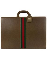 Gucci - Others Sherry Line Briefcase (Authentic Pre-Loved) - Lyst