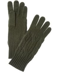 Hannah Rose - Wide Cable Cashmere Gloves - Lyst