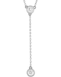 Diamond Select Cuts - 14K 0.20 Ct. Tw. Diamond Pendant Necklace - Lyst