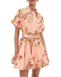 AMINA GLAM - Mini Dress - Lyst
