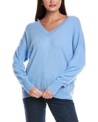 Brodie Cashmere - Vera V-Neck Cashmere Sweater - Lyst