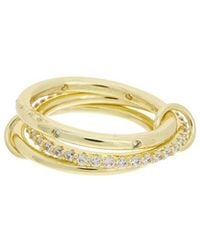 Juvell - 18K Plated Cz Ring - Lyst