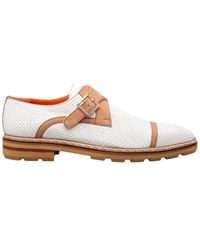 Mezlan - Alari Perforated Leather Oxford - Lyst