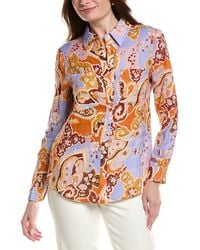 tyler boe - Addison Linen Shirt - Lyst